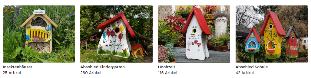 Individuelle Vogelhäuser entdecken – Unser Etsy-Shop lädt zum Stöbern ein 🐦🎨