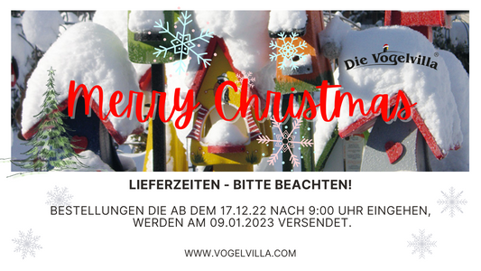 Lieferzeit über Weihnachten