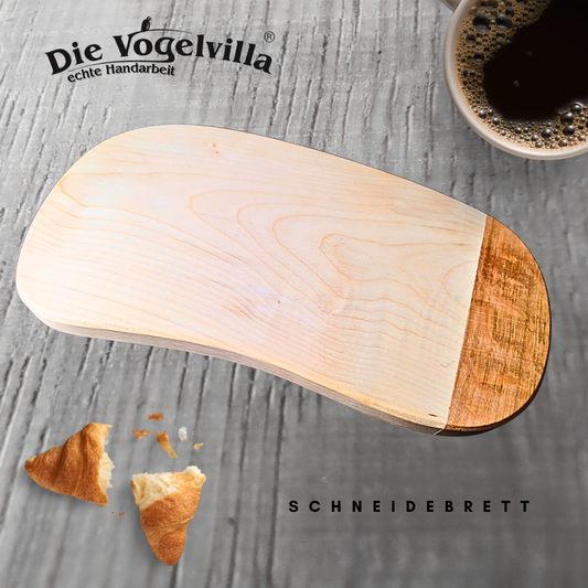 6er Pack Schneid- und Frühstücksbrettchen aus Ahorn und Eiche – natürliche Begleiter für jeden Tag