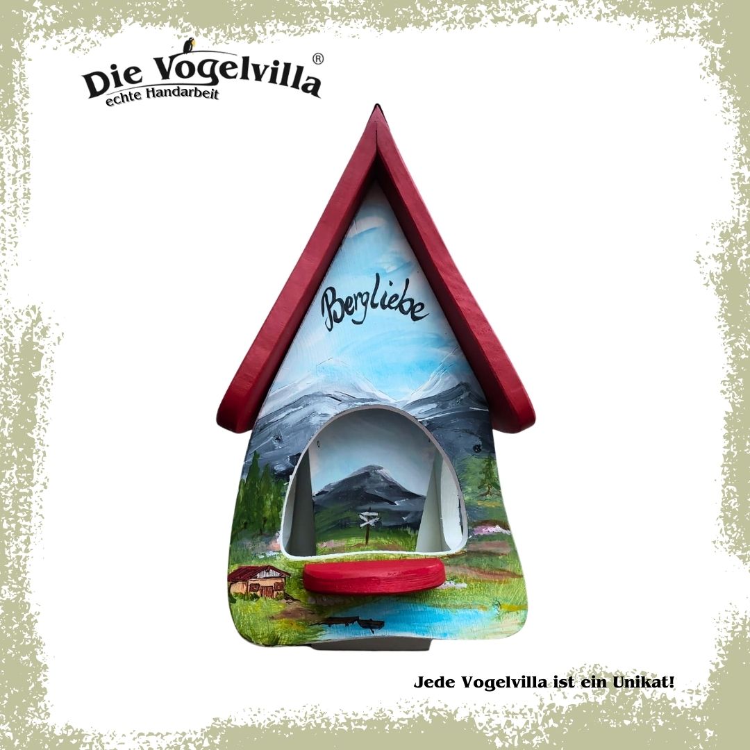 Futterhaus mit Silo - Futtervilla klein "Bergliebe"
