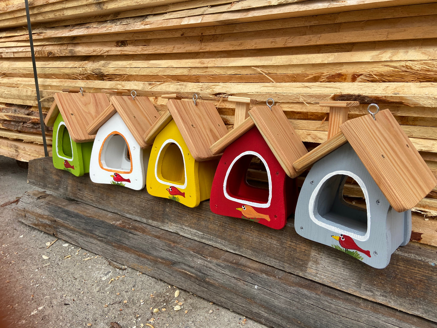 5er Set Futterhaus "Die Futterstube"