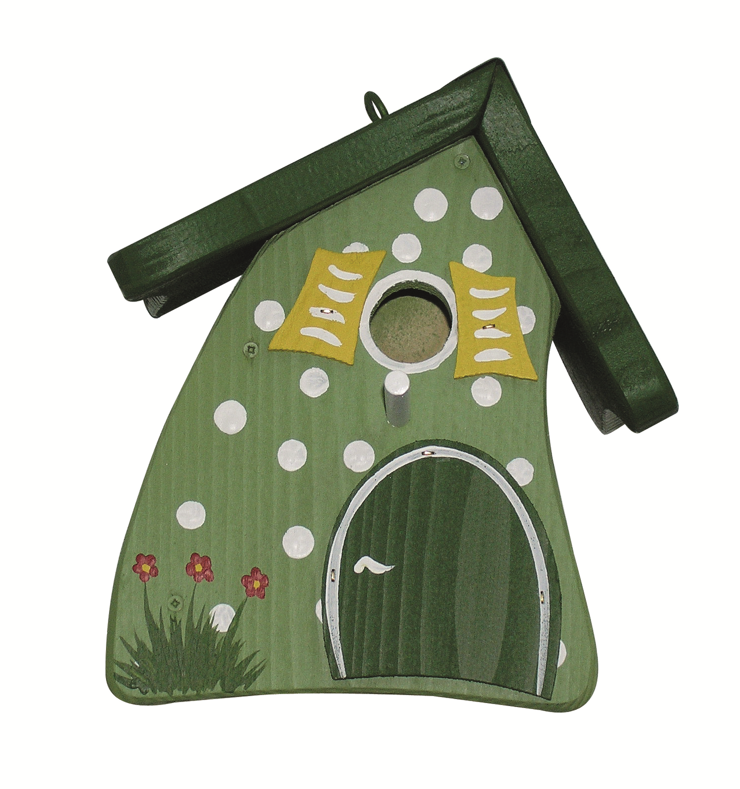 5er Set Nistkasten - Nistmini Hobbit Tupfen