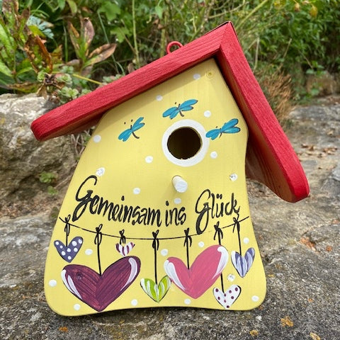 SET Nistkasten - Nistmini „Gemeinsam ins Glück" 5 Stk.