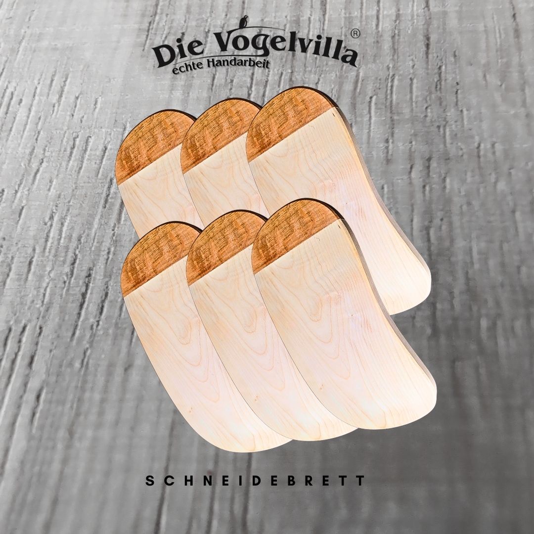 Schneid- & Frühstücksbrettchen aus Ahorn und Eiche – natürliche Begleiter für jeden Tag