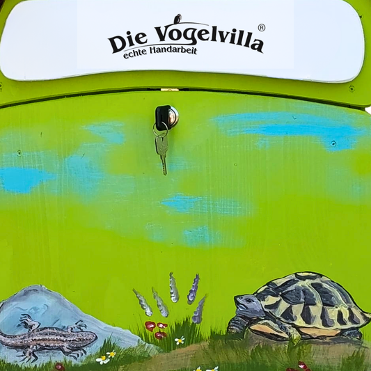 Briefkasten – Postvilla „Reptilien & Echsen“ (personalisierbar)