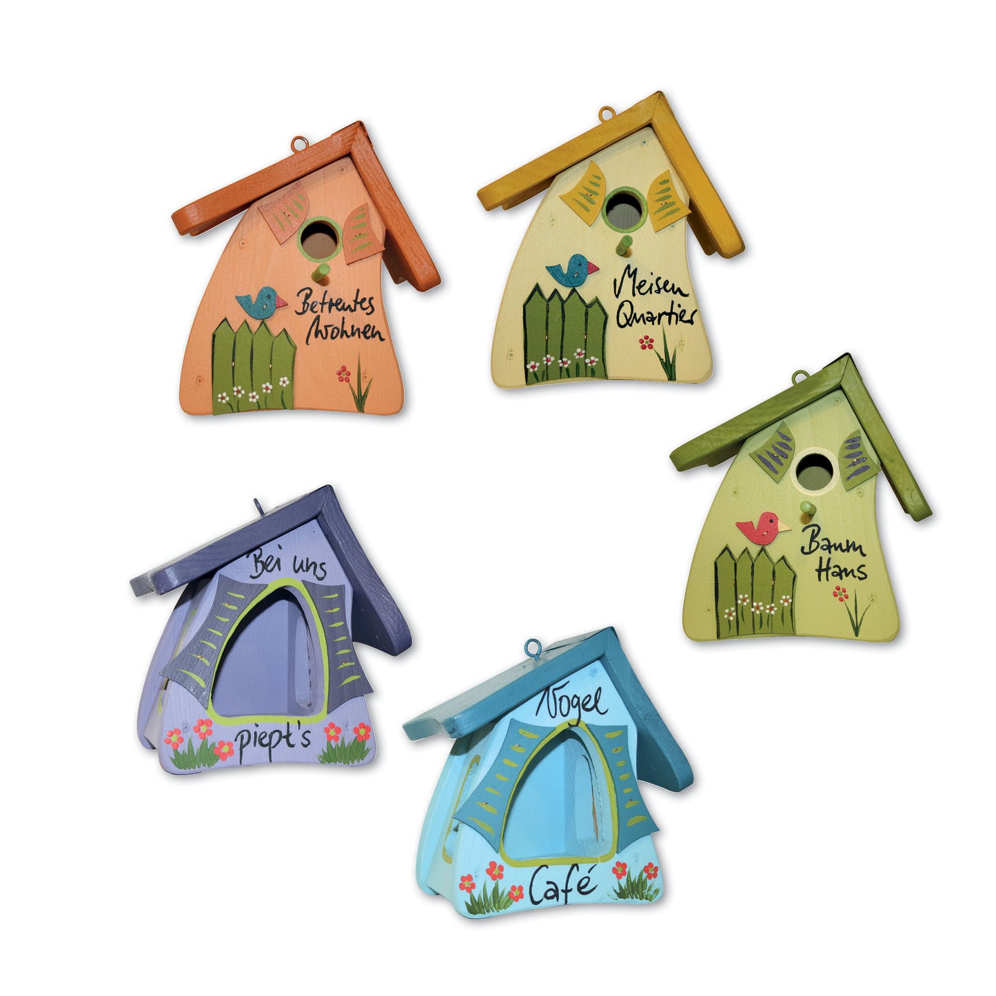 5er Set Baumhaus "Mix-Set"