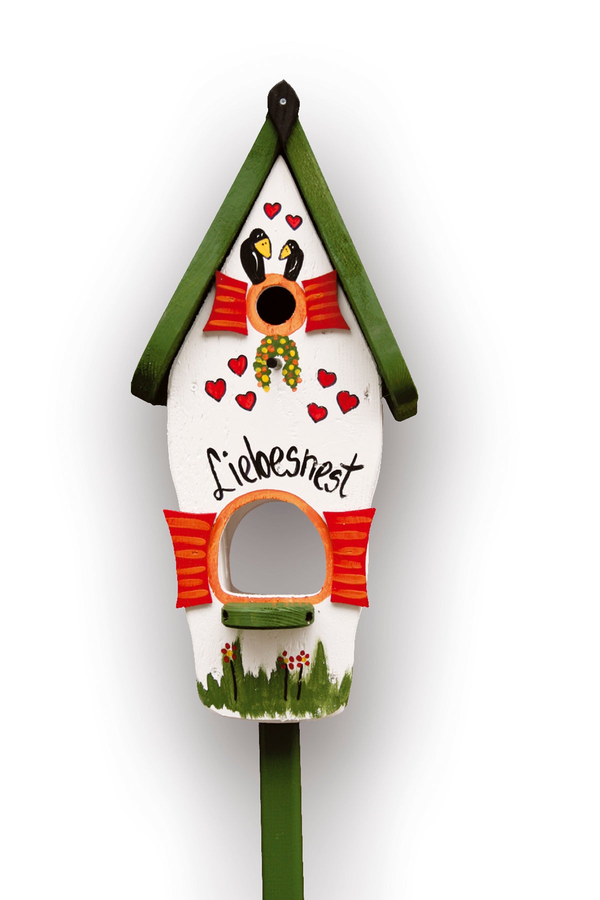 Kombiniertes Vogelhaus - Minivilla 1 Liebesnest