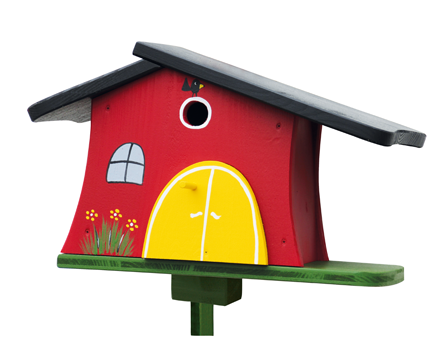 Waldschänke leuchtrot stehend
