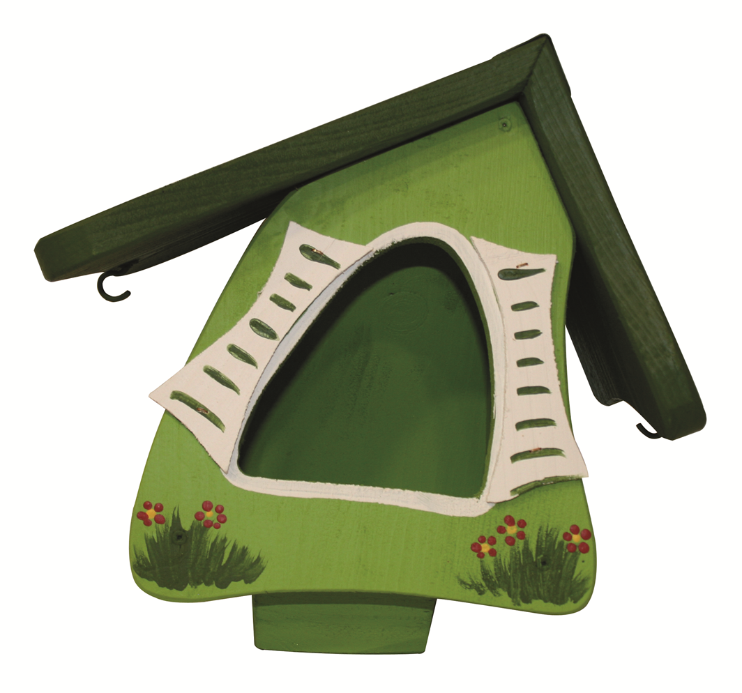 SET Futterhaus - Futtermini Hobbit groß stehend 5 Stk.