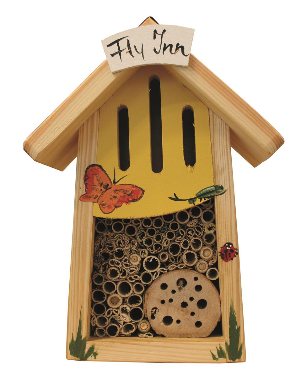 Insektenhotel Mini Fly Inn bemalt
