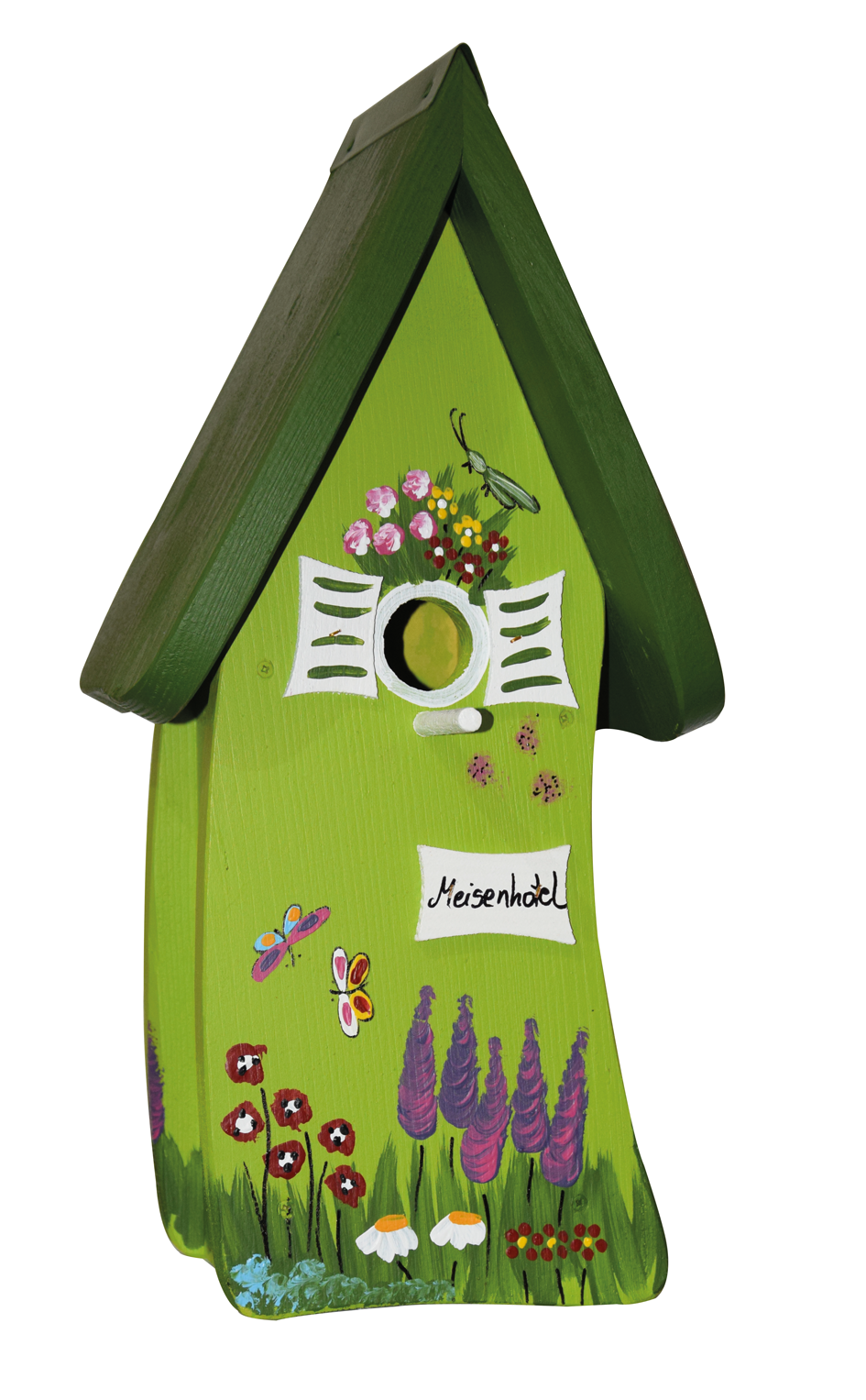 Nesting box garden magic tit hotel kiwi green