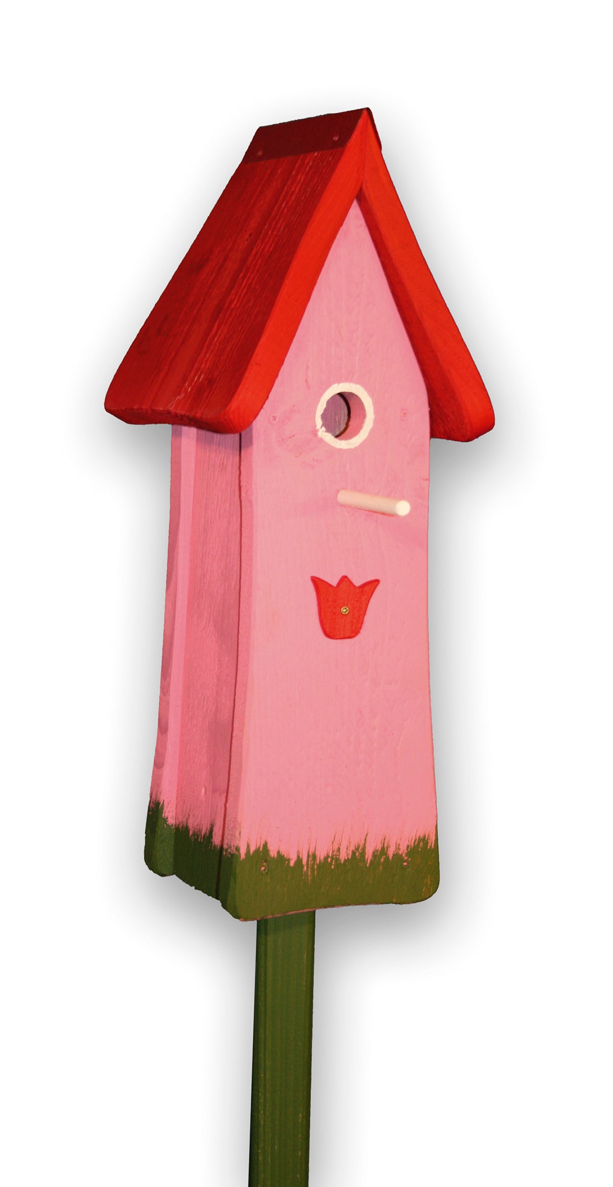 Nesting tower tulip-colored