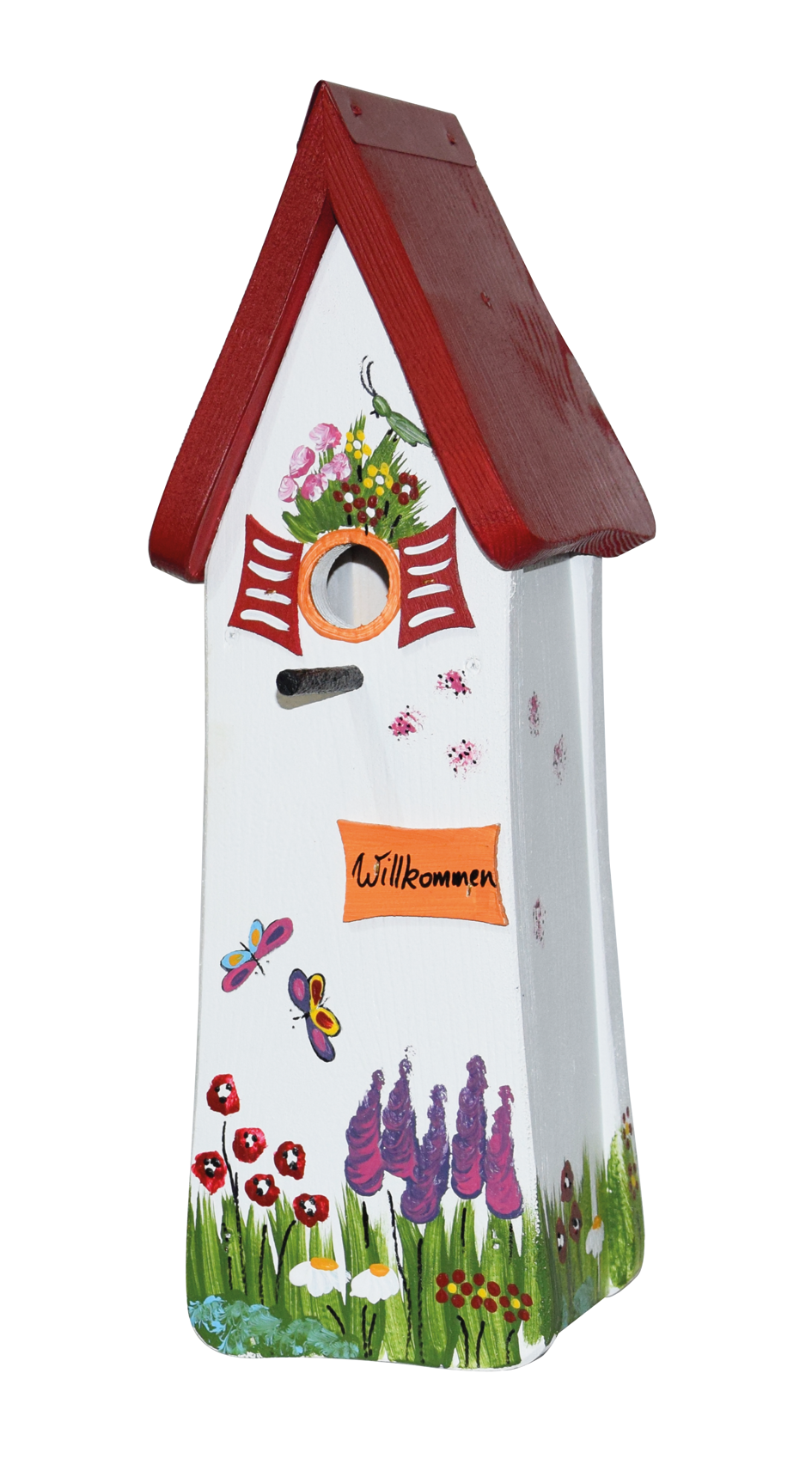 Nisttürmchen Gartenzauber Willkommen