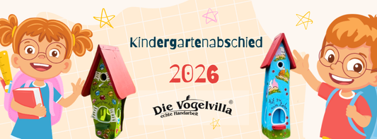 Personalisierte Vogelhäuser – Das perfekte Abschiedsgeschenk für den Kindergarten