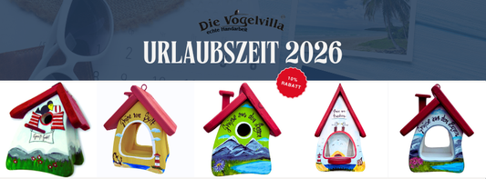 Erleben Sie unvergessliche Momente – 10 % Rabatt auf alle Urlaubsgrüße mit der Vogelvilla