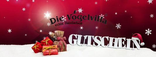 🎁 Noch kein Geschenk? Mit einem Vogelvilla-Gutschein liegen Sie immer richtig!