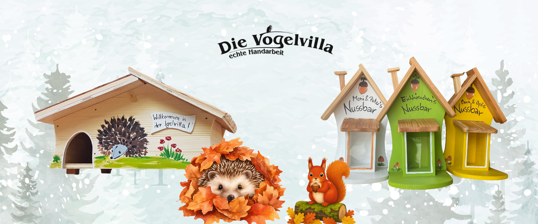Igel & Eichhörnchen im Herbst unterstützen: So machst Du Deinen Garten zum sicheren Winterquartier