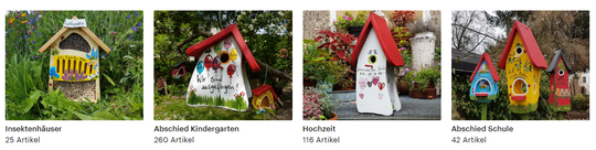 Individuelle Vogelhäuser entdecken – Unser Etsy-Shop lädt zum Stöbern ein 🐦🎨