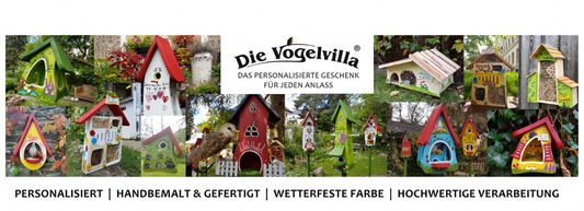 Willkommen bei der Vogelvilla – ein Zuhause für Vögel, Insekten & bezaubernde Unikate