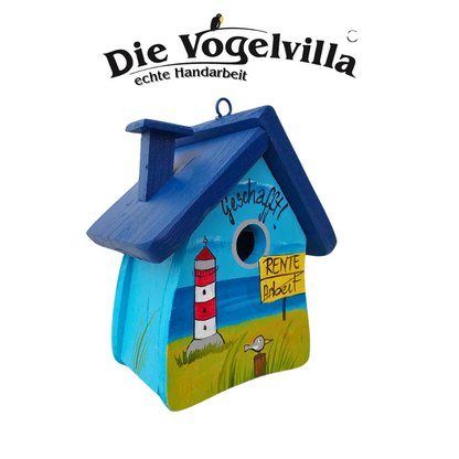 Nistkasten Niststube Leuchtturm "Rente"  VE6