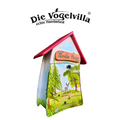Postvilla mittel "Tiere des Waldes" - personalisierbar