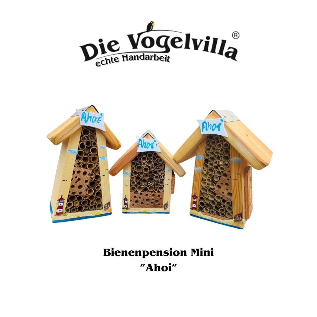 15er Set Bienenunterkünfte "Ahoi" & "Moin"