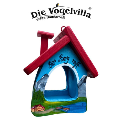 5er Set Futterhaus - Futterstube "Der Berg ruft"