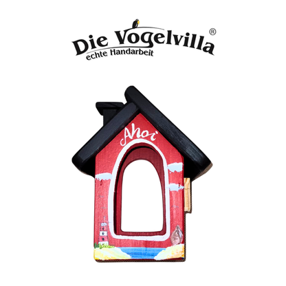 10er Set Futterhaus - Berghütte Mini "Ahoi"