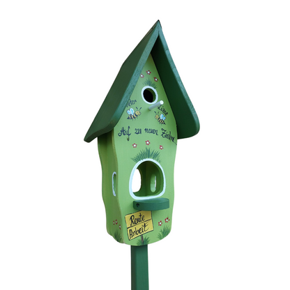 Kombiniertes Vogelhaus - Minivilla 1 - Rente