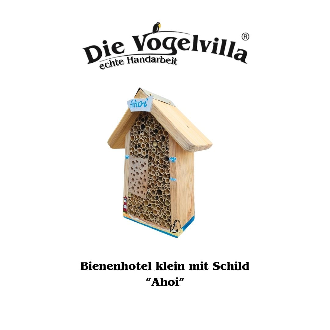 15er Set Bienenunterkünfte "Ahoi" & "Moin"