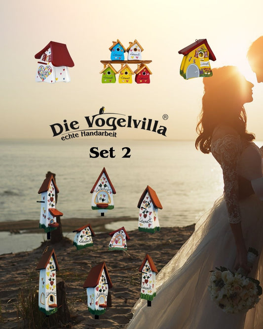 Hochzeits - Set 2 – Vielfältige Liebesnester & mit 5 % Rabatt