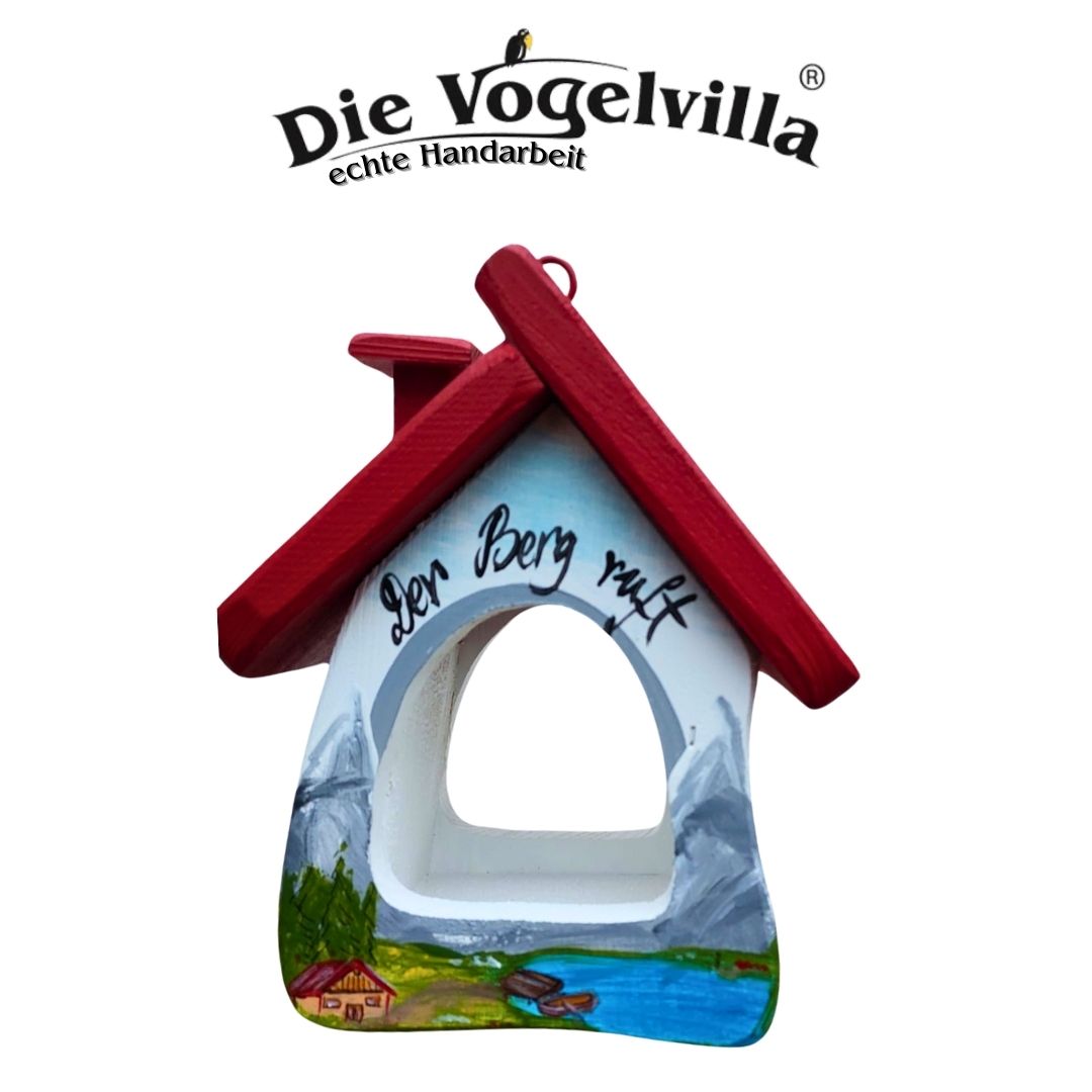 5er Set Futterhaus - Futterstube "Der Berg ruft"