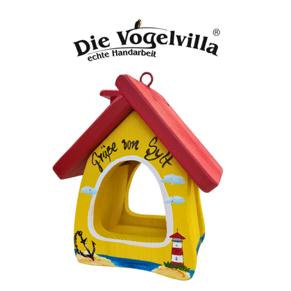 5er Set Futterhaus - Futterstube Anker "Grüße von..." - personalisierbar