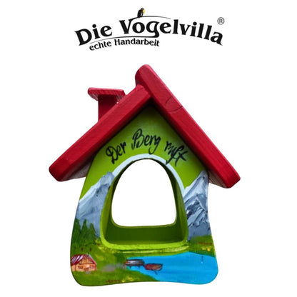 5er Set Futterhaus - Futterstube "Der Berg ruft"