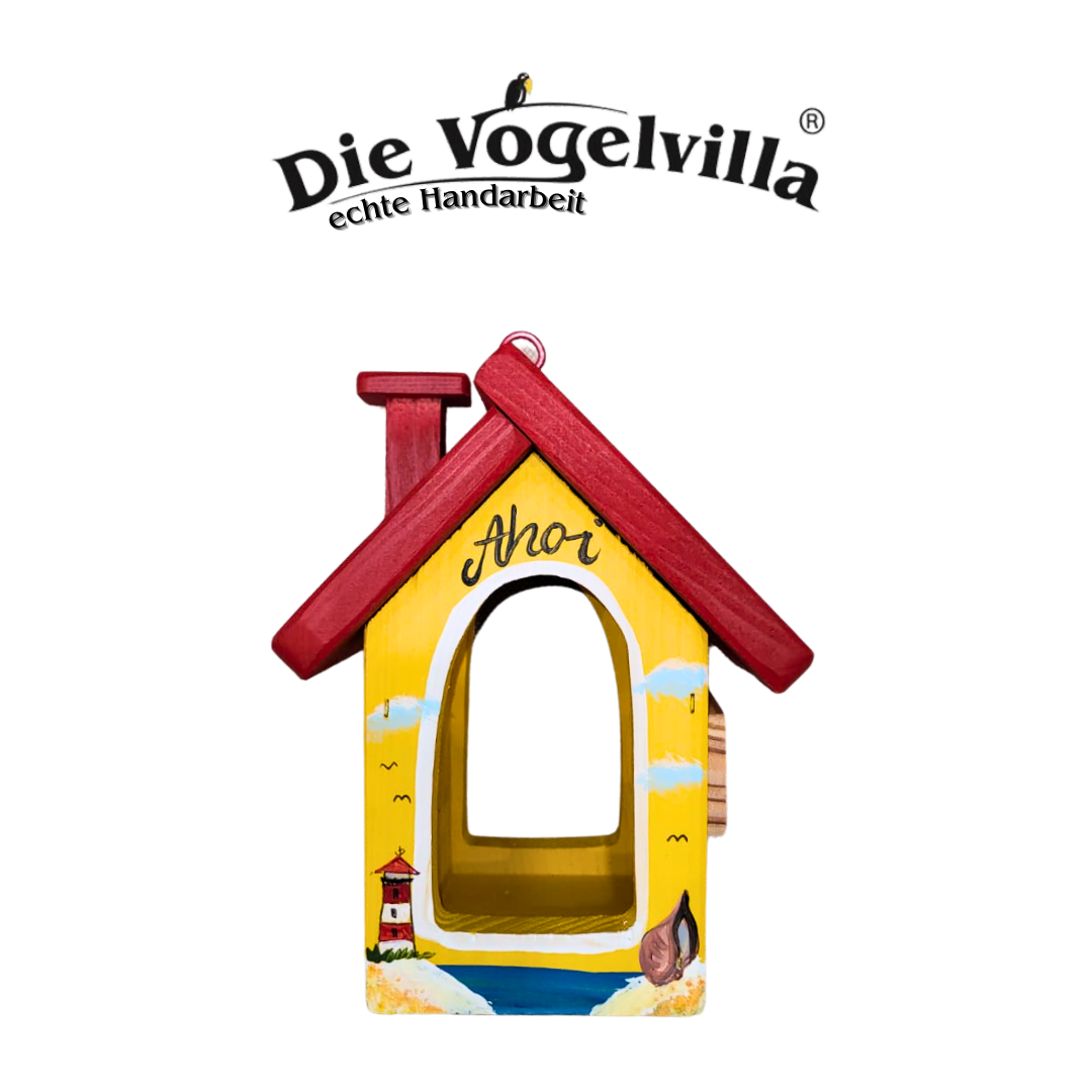 10er Set Futterhaus - Berghütte Mini "Ahoi"