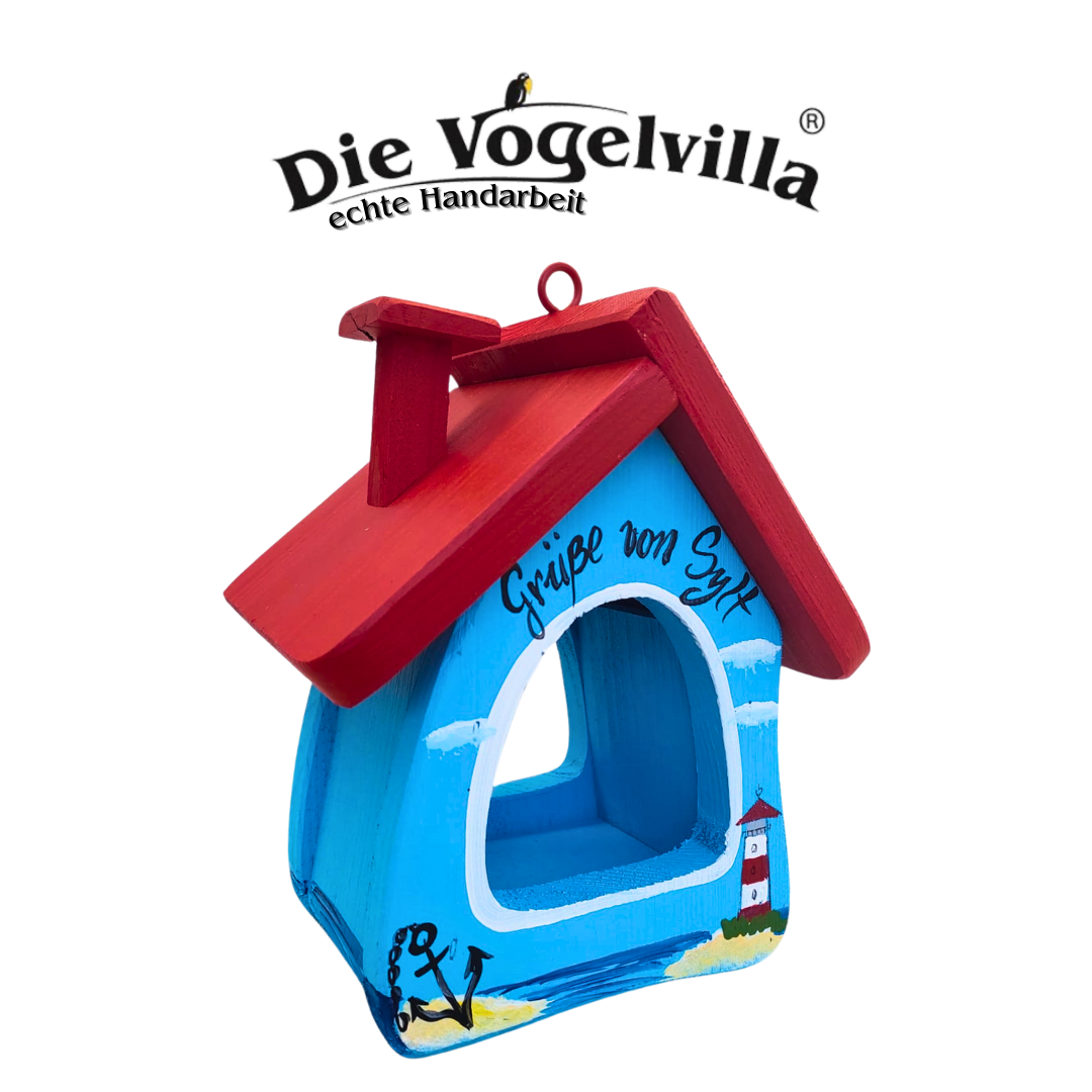 Futterhaus - Futterstube Anker "Grüße von..." - personalisierbar