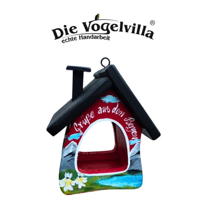 Futterhaus - Futterstube "Grüße aus den Bergen"