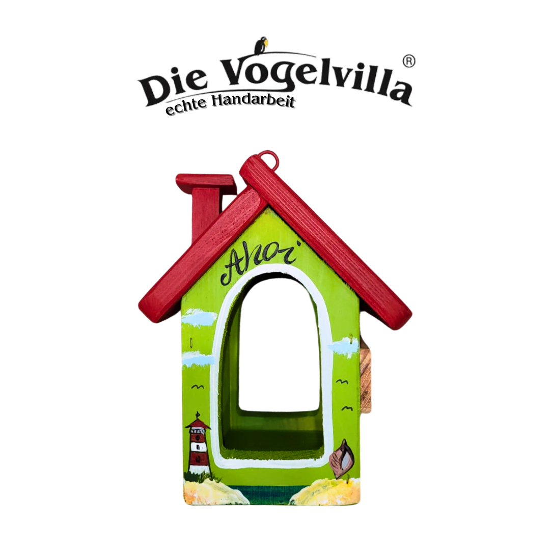 10er Set Futterhaus - Berghütte Mini "Ahoi"