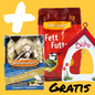 Bonus Gourmet-Futterknödel + Fettfutter 1 Kg + Minibistro weiß