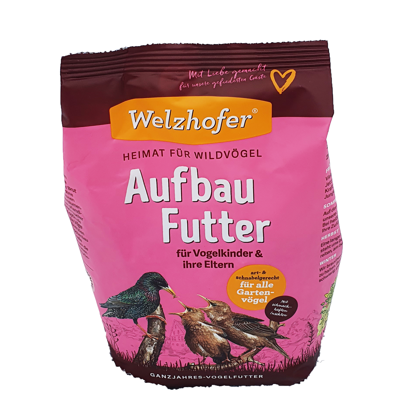 Welzhofer Aufbau-Futter - für Vogelkinder & ihre Eltern 1 Kg