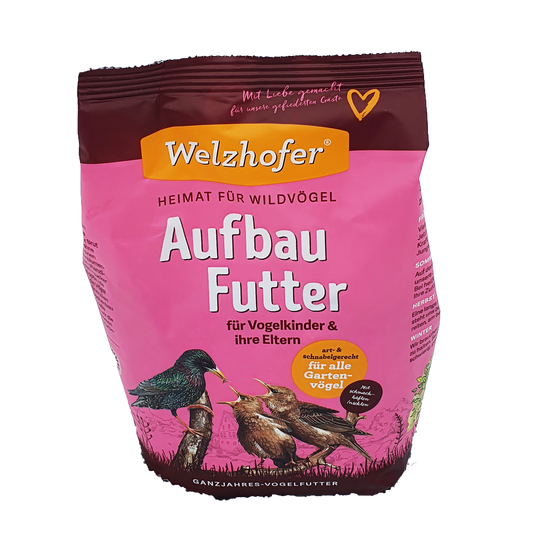 Welzhofer Aufbau-Futter - für Vogelkinder & ihre Eltern 1 Kg