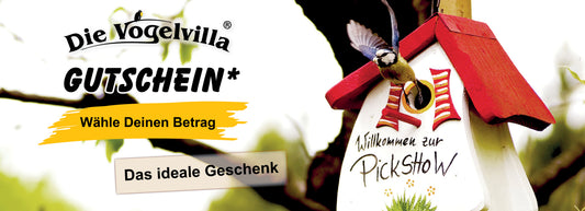 Vogelvilla Geschenk-Gutschein