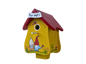 Combined birdhouse - forester's house "Hier piept´s" standing