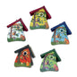 5er Set Nistkasten - Nistmini Tiere des Waldes