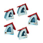 SET Vogelfutterhaus - Futtermini "Tiere des Eises“ 5 Stk.