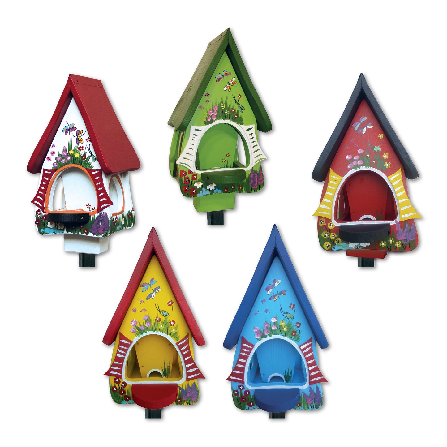 Futterhaus mit Silo - Futtervilla mini Gartenzauber