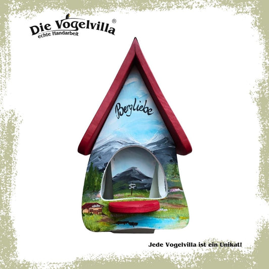 Futterhaus mit Silo - Futtervilla klein "Bergliebe"