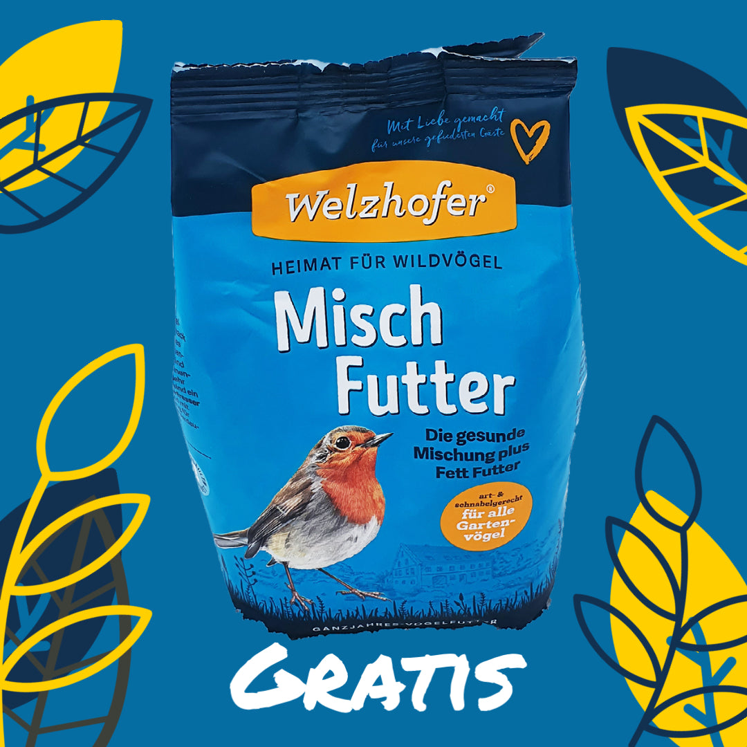 Bonus Welzhofer Mischfutter 1 Kg ab 70€