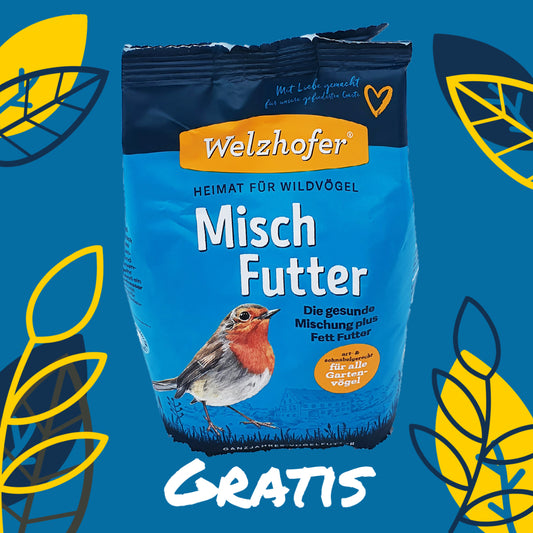 Bonus Welzhofer Mischfutter 1 Kg ab 70€