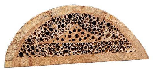 Bienenhotel Rustikal halb "Spitze"
